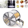 Mehlsieb Einhandsieb Edelstahl Küchensieb Feinsieb Mehl und Produktbild-Vorschau 6