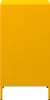 A front view of a yellow sideboard on a white background. Podgląd zdjęcia produktu