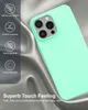 Custodia In Silicone Per Apple Iphone 14 Pro Max Verde Anteprima dell’immagine prodotto 3