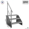 3 Stufen Standtreppe Modell 1 freistehend verzinkt Treppe Produktbild-Vorschau 2