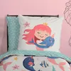 Duvet cover Good Morning 135x200 + 1* 80x80 cm - mermaid Produktbild-Vorschau 3