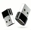USB-A auf USB-C Adapter aus Aluminium – Kompatibel mit PC, Produktbild-Vorschau 5