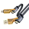 Cavo di ricarica rapida 4 in 1 per iPhone Samsung cellulare Anteprima dell’immagine prodotto 1