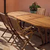 Tavolo allungabile Noemi 180/240 x 100cm ovale in legno di Anteprima dell’immagine prodotto 7