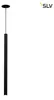 Zwarte pendel hanglamp Helia 3cm Productafbeelding-voorbeeld 1