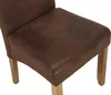 Stuhl 6er-Set - Microfaser - Helles Holz - SANTOS Produktbild-Vorschau 6