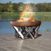 SvenskaV Design-Feuerschale / Feuerkorb VENTA aus massivem Produktbild-Vorschau 5