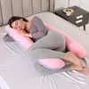 Topchances Coussin de grossesse en forme de U Coussin Voir les images du produit 1