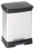 Odpadkový koš Curver Deco Bin Duo 10 + 18 l stříbrný Voir les images du produit 8