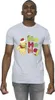 Disney - "Ho Ho Ho" T-Shirt für Herren BI49053 (S) (Grau) Produktbild-Vorschau 2