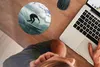 MuchoWow® Mauspad Mousepad Surfer auf Wellen 20x20 cm - Produktbild-Vorschau 3