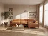 Vente-unique EXCELSIORA, Ecksofa, Wohnzimmer, Braun, 5 Produktbild-Vorschau 2