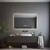 Miroir de salle de bain rectangulaire AIORBER à LED, Voir les images du produit 1