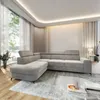 Masseno Ecksofa ALVORO L-S mit Schlaffunktion L-Form, Sofa Produktbild-Vorschau 5