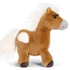 A plush toy horse on a white background. Produktbild-Vorschau
