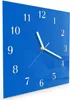 Wanduhr aus Glas mit Motiv Blauer Hintergrund II- 30 x 30 Produktbild-Vorschau 2