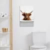 MuchoWow® - Leinwandbilder - Schottischer Highlander - Bad Produktbild-Vorschau 3