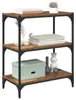 Étagère vidaXL en bois recyclé 60 x 33 x 70,5 cm, aggloméré Voir les images du produit 2