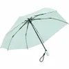 Compacte, inklapbare parasol, groen – UMBRALITE Productafbeelding-voorbeeld 2