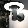 2x LED Solar Wandleuchte anthrazit, Bewegungsmelder, H 21 Produktbild-Vorschau 5
