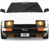 Amewi RC Auto AE86 Sprinter Drift Racing Car 1:18 RTR weiß Produktbild-Vorschau 1