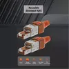 Netzwerkstecker CAT 7 Werkzeuglos 10x RJ45 Netzwerk Stecker Produktbild-Vorschau 4