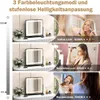 Miroir de maquillage miroir lumineux LED de table avec Voir les images du produit 4