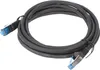 Patch kabel CAT 6A, S/FTP (PiMF), černý Náhled obrázku produktu 16