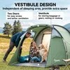 Outsunny Zelt für 2 Personen 190T Tunnelzelt Campingzelt Produktbild-Vorschau 5