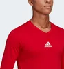 Adidas Base Tee 21 Shirt met lange mouwen, heren - Rood | Productafbeelding-voorbeeld 3