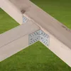 KOTARBAU® 50 Pezzi Conectores En Ángulo - Acero Galvanizado Vista previa de la imagen del producto 4