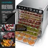 Arendo Dörrautomat Edelstahl, Dörrgerät, Dehydrator 800 W, Produktbild-Vorschau 3