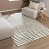 Baumwollteppich - Dazzle Blocks Grün Weiß Produktbild-Vorschau 2