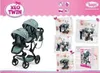 Bayer Design 26758AA Xeo Twin Zwillingspuppenwagen, Produktbild-Vorschau 8