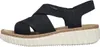 Rieker Damen Keil-Sandaletten Blau Voir les images du produit 3