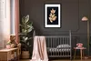 MuchoWow® MuchoWow® Gerahmtes Poster Blätter - Gold - Luxus Produktbild-Vorschau 6