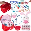 A collection of children's doctor play set items laid out on a white background. Anteprima dell’immagine prodotto