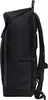 Side view of a black backpack on a white background. Produktbild-Vorschau