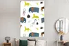 MuchoWow® Poster Tiere - Elefant - Affe - Weiß 120x180 cm - Produktbild-Vorschau 4