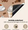 KitchenYeah© Herdabdeckplatte Muster - Kaffee - Cappuccino Produktbild-Vorschau 4