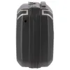 A side view of a black cosmetic bag. Anteprima dell’immagine prodotto