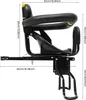 Kinderfahrradsitz - Frontsitz - Bis 35 kg - Verstellbar Produktbild-Vorschau 2