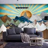 Vlies Fototapete - Morning in the Mountains 150x105 cm Produktbild-Vorschau 2