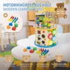 Joyz Kostka motoryczna 8 w 1 Drewno, zabawki Montessori Podgląd zdjęcia produktu 2