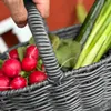 UNUS Korb in Rattan-Optik, Ideal für Kinder, Grau Produktbild-Vorschau 5