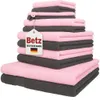 Betz 12er Handtuch-Set PALERMO 100% Baumwolle  Farbe: rose Produktbild-Vorschau 1