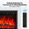 HOMAVO elektrische haard met schouwkast, 23 inch, Productafbeelding-voorbeeld 5