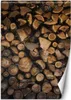 Vlies fototapete Holz 150x210 cm Feeby Braun inkl. Kleber Produktbild-Vorschau 1