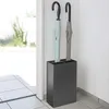 Yamazaki Schirmständer Regenschirmständer schwarz Metall Produktbild-Vorschau 1