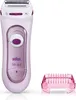 A pink Braun Silk-épil Lady Shaver is shown next to a pink attachment on a white background. Náhled obrázku produktu